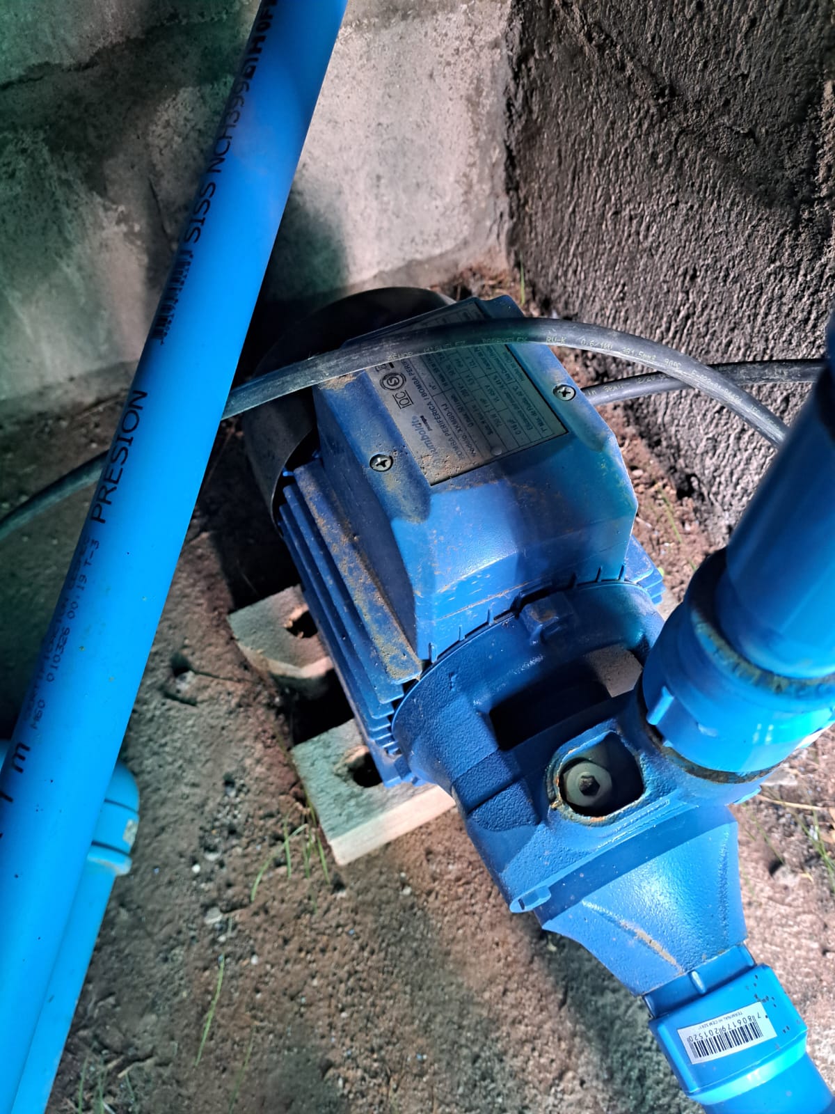 Bomba de sistema de agua potable por acarreo